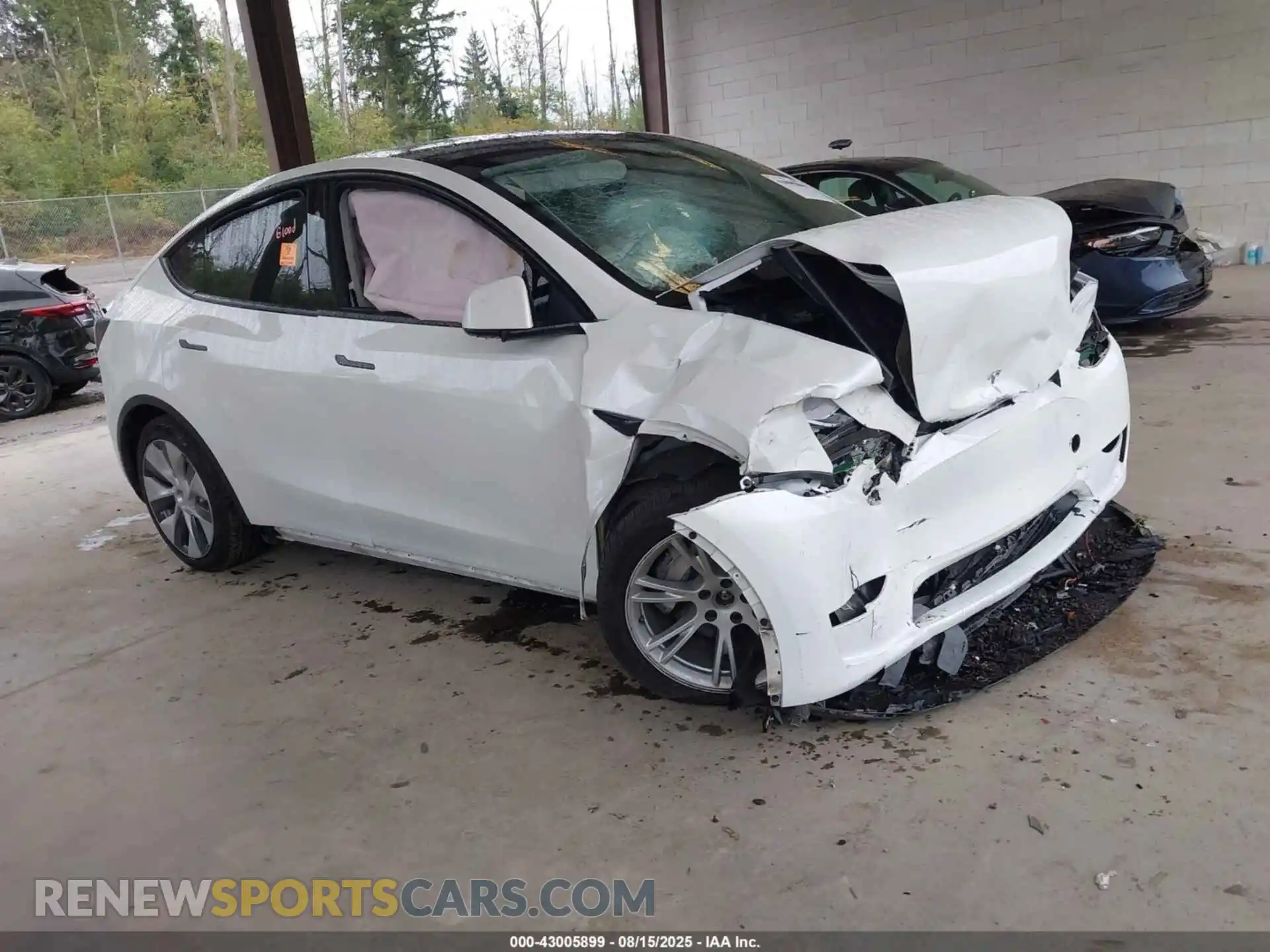 1 Photograph of a damaged car 7SAYGDEE7PF824604 TESLA MODEL Y 2023