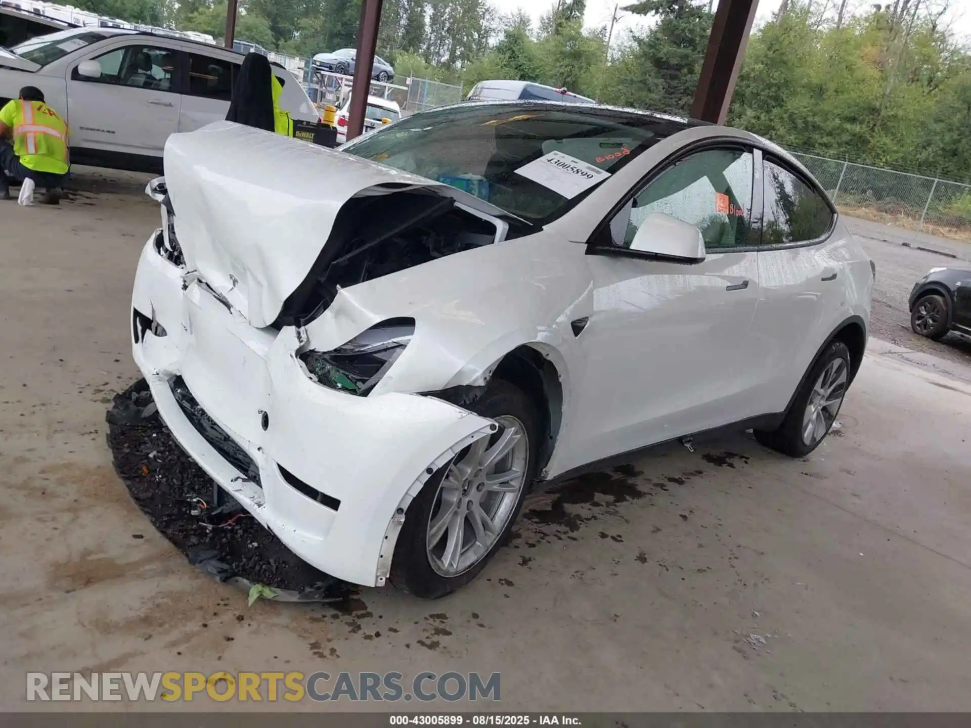 2 Photograph of a damaged car 7SAYGDEE7PF824604 TESLA MODEL Y 2023
