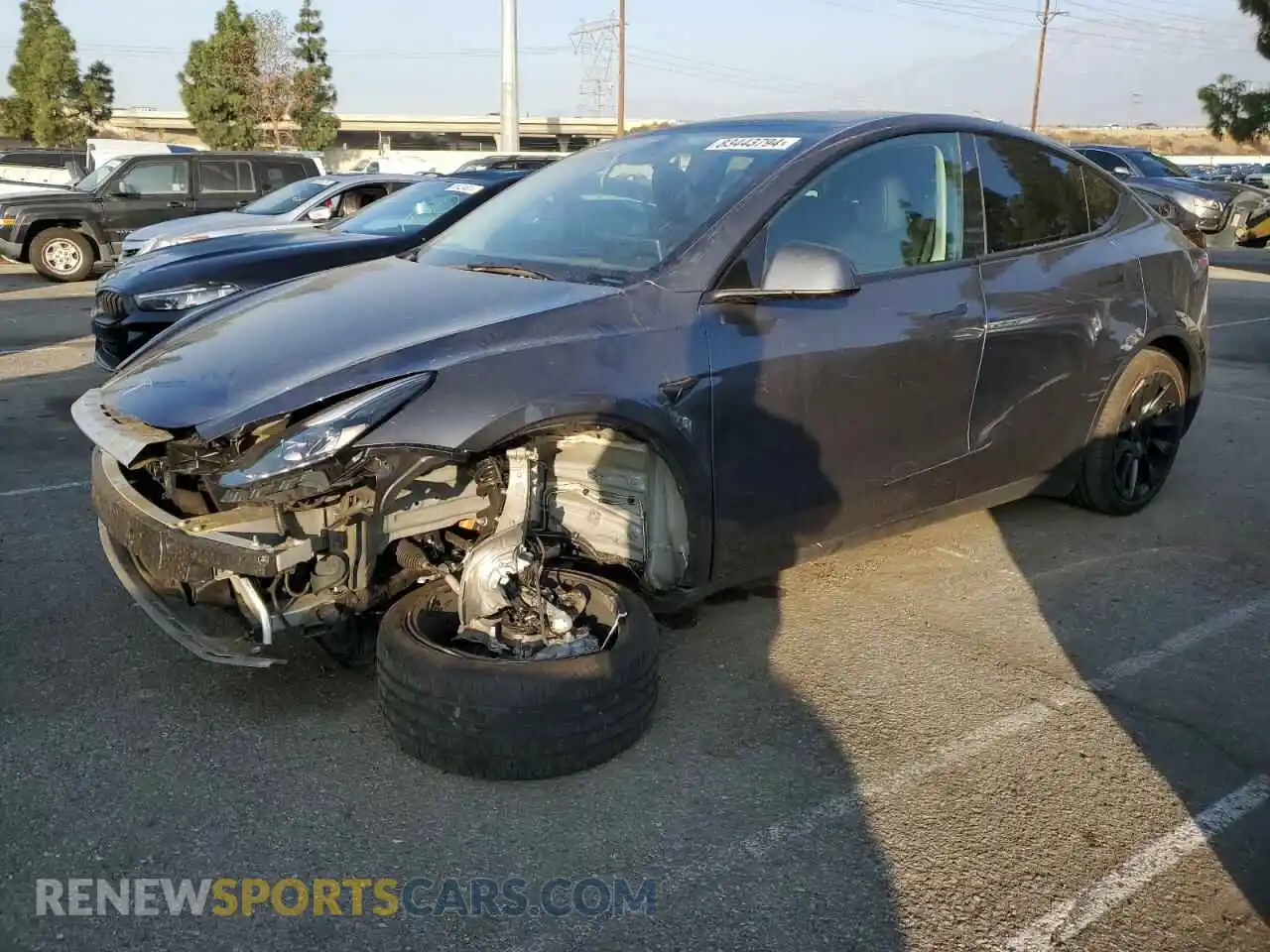 1 Photograph of a damaged car 7SAYGDEE7PF844335 TESLA MODEL Y 2023