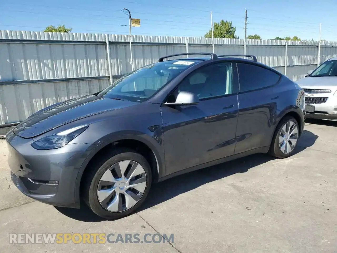 1 Photograph of a damaged car 7SAYGDEE7PF856100 TESLA MODEL Y 2023