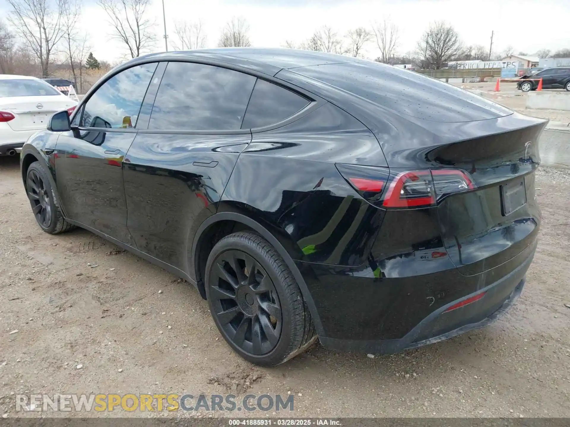 3 Фотография поврежденного автомобиля 7SAYGDEE7PF868165 TESLA MODEL Y 2023
