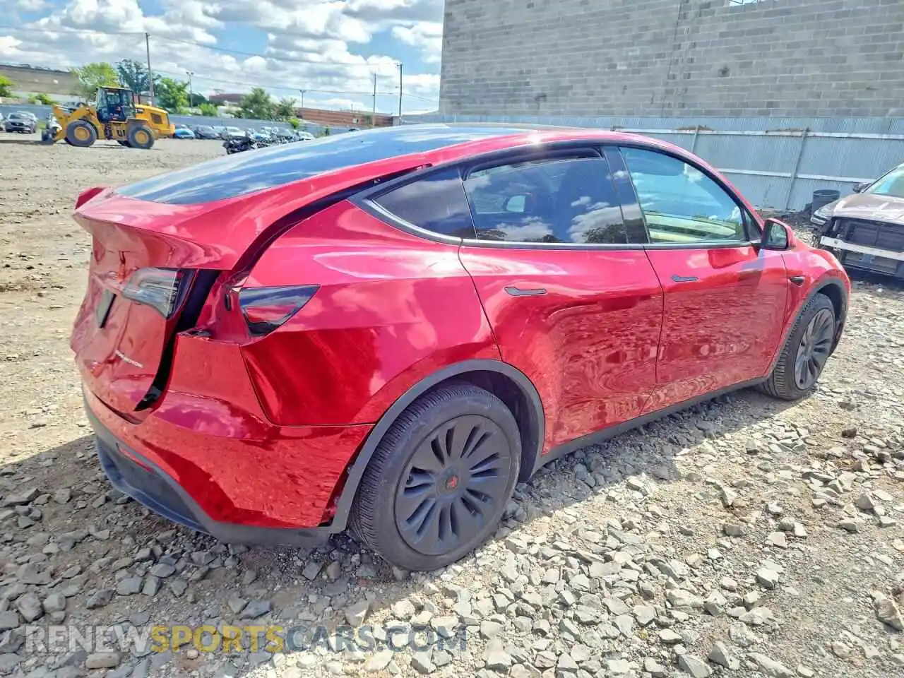3 Photograph of a damaged car 7SAYGDEE7PF893972 TESLA MODEL Y 2023
