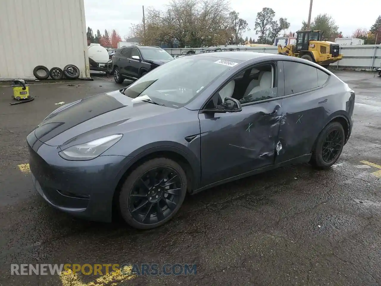 1 Photograph of a damaged car 7SAYGDEE7PF958271 TESLA MODEL Y 2023
