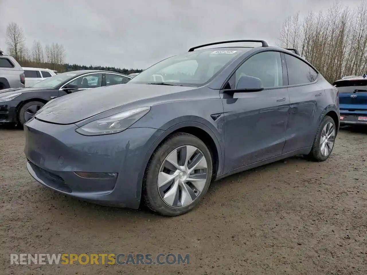 1 Photograph of a damaged car 7SAYGDEE7PF963759 TESLA MODEL Y 2023