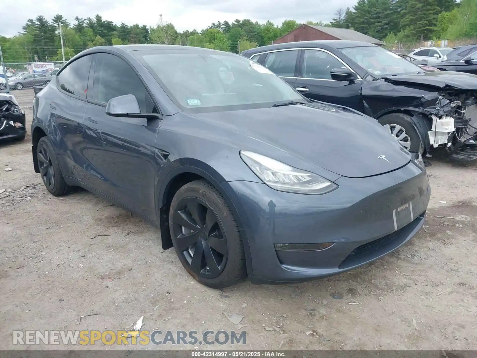 1 Photograph of a damaged car 7SAYGDEE8PA023354 TESLA MODEL Y 2023