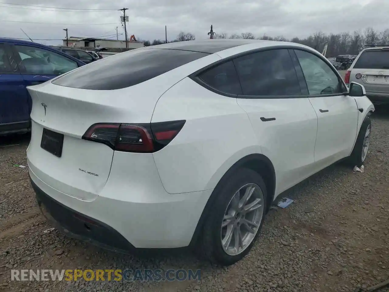 3 Photograph of a damaged car 7SAYGDEE8PA028490 TESLA MODEL Y 2023