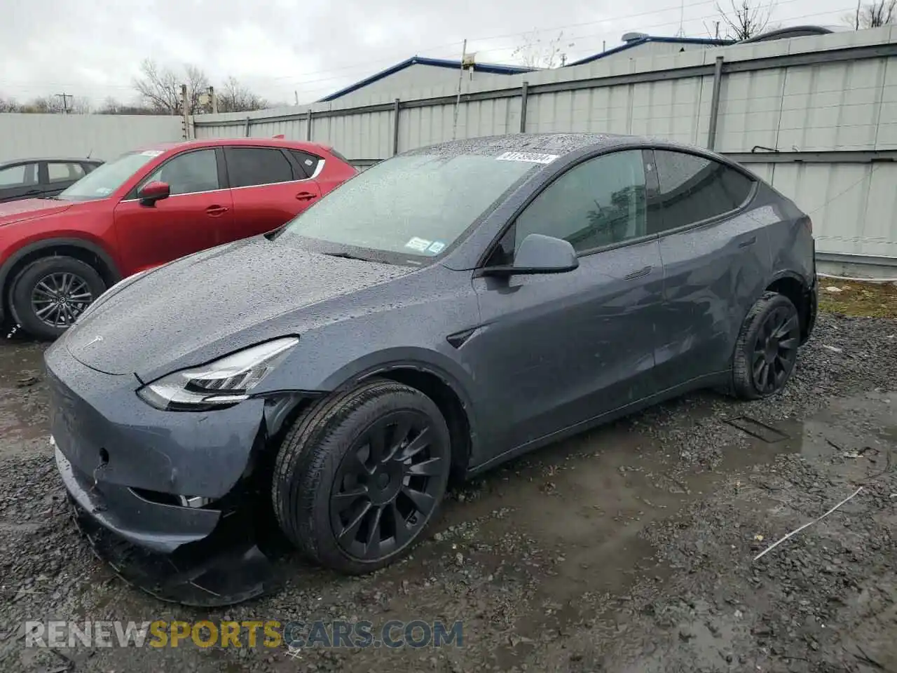 1 Photograph of a damaged car 7SAYGDEE8PA045306 TESLA MODEL Y 2023