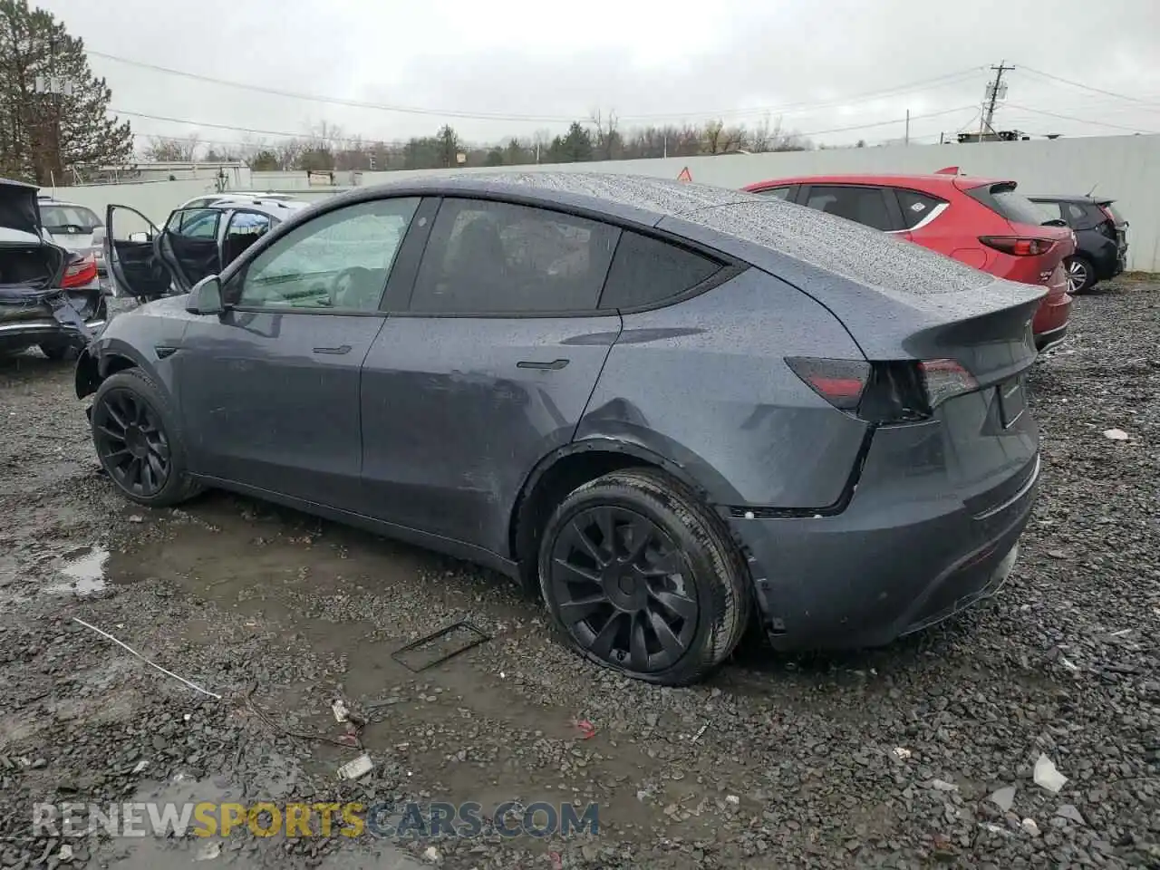 2 Photograph of a damaged car 7SAYGDEE8PA045306 TESLA MODEL Y 2023