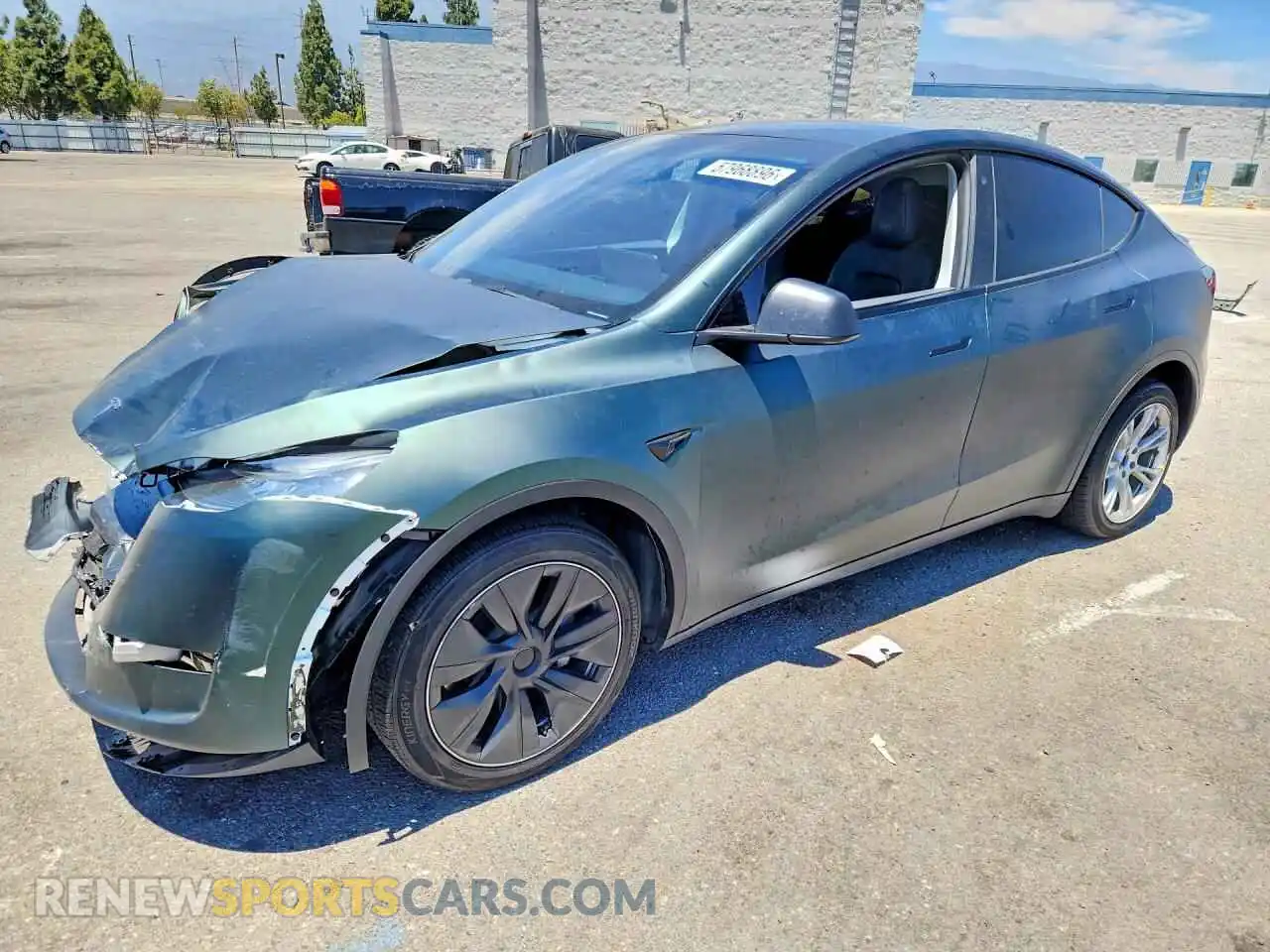 1 Photograph of a damaged car 7SAYGDEE8PA056371 TESLA MODEL Y 2023