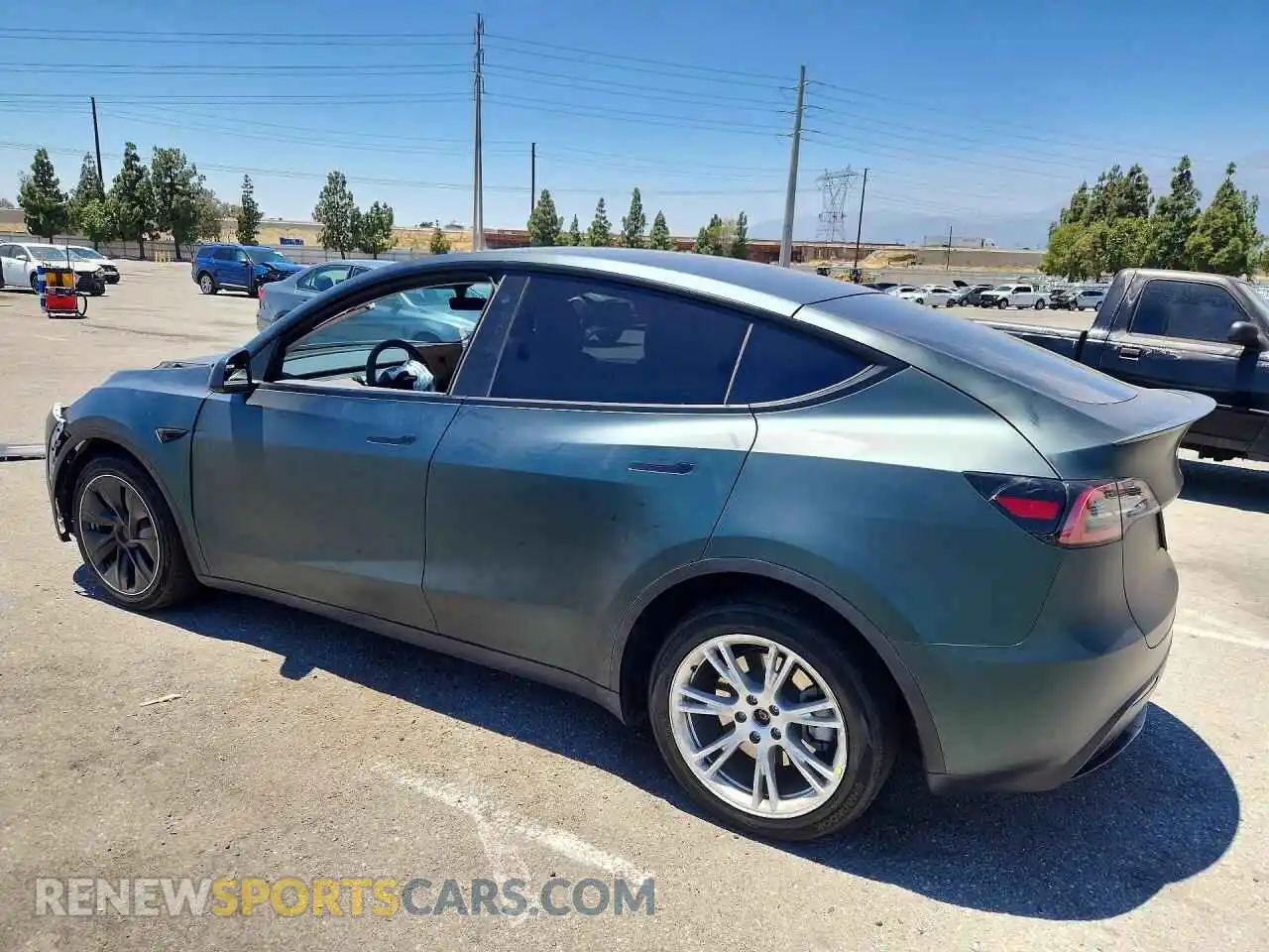 2 Photograph of a damaged car 7SAYGDEE8PA056371 TESLA MODEL Y 2023