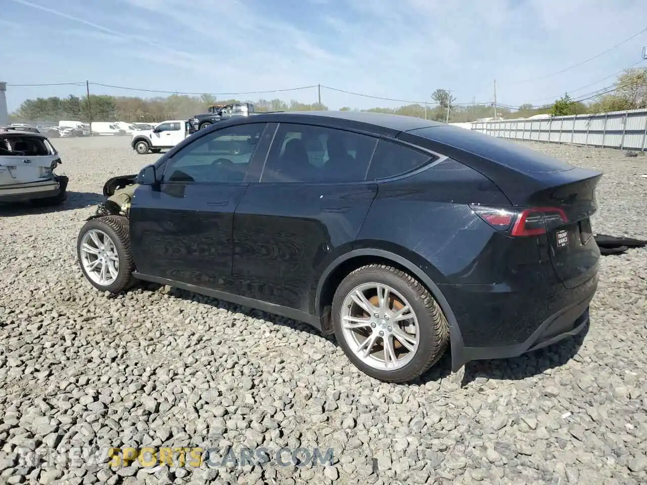 2 Photograph of a damaged car 7SAYGDEE8PA062753 TESLA MODEL Y 2023