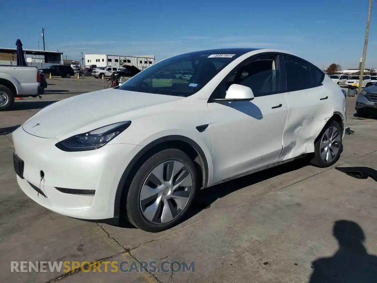 1 Photograph of a damaged car 7SAYGDEE8PA065913 TESLA MODEL Y 2023