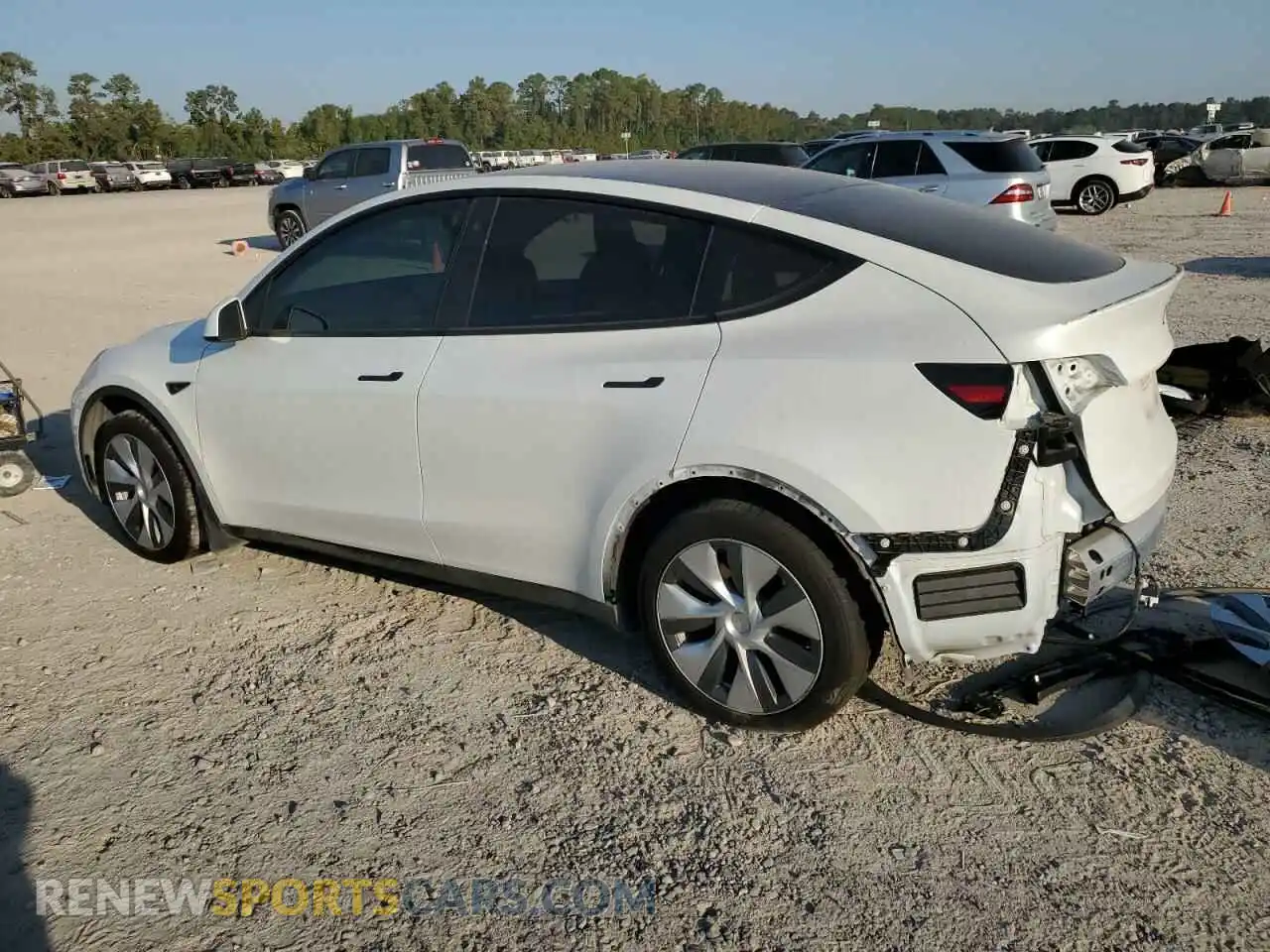 2 Photograph of a damaged car 7SAYGDEE8PA069248 TESLA MODEL Y 2023