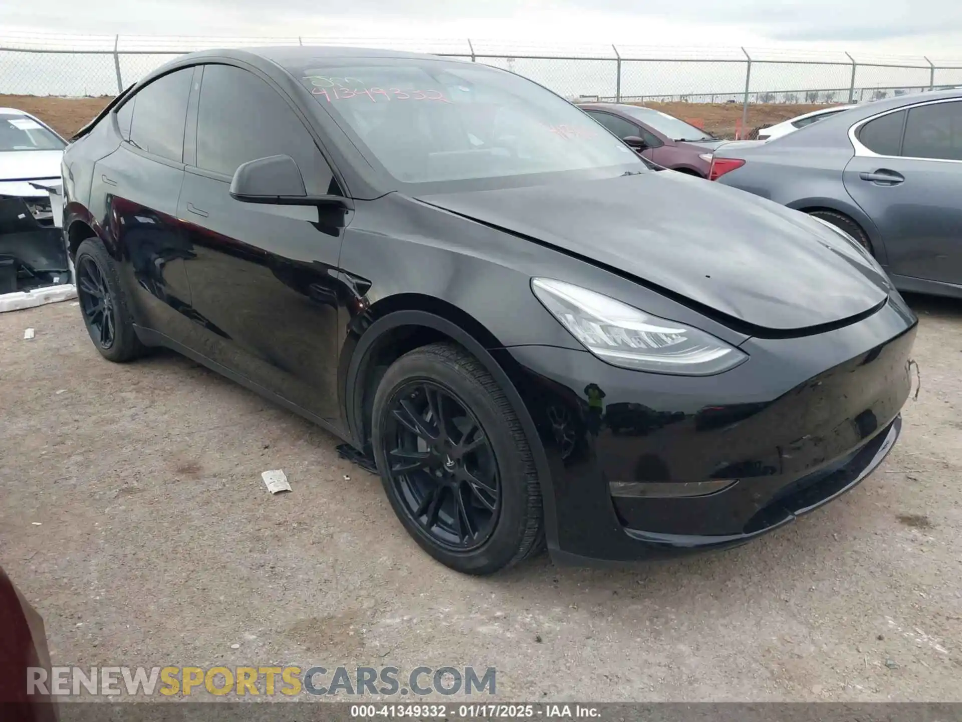 1 Photograph of a damaged car 7SAYGDEE8PA074269 TESLA MODEL Y 2023