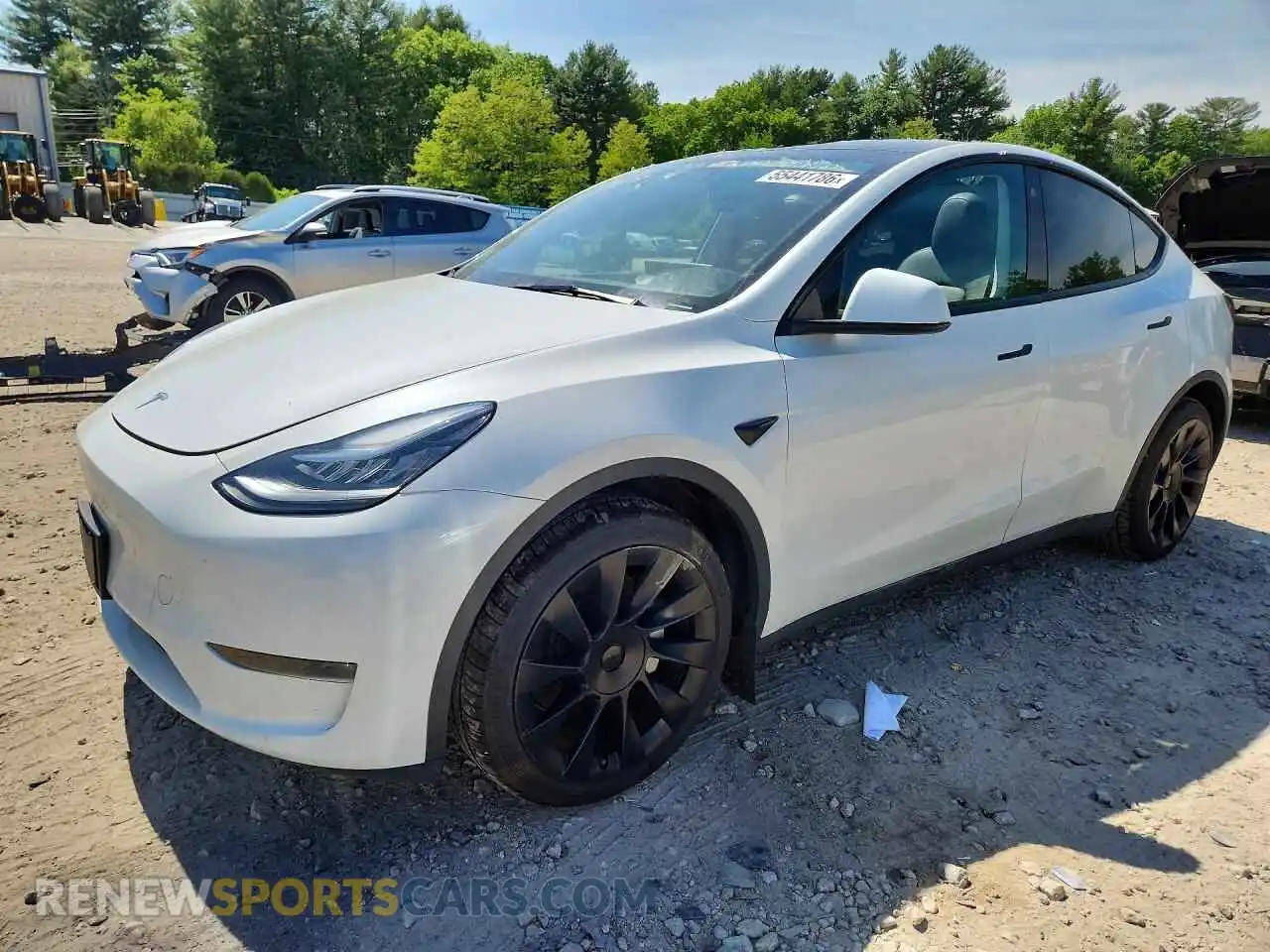 1 fotografías del automóvil dañado 7SAYGDEE8PA076510 TESLA MODEL Y 2023
