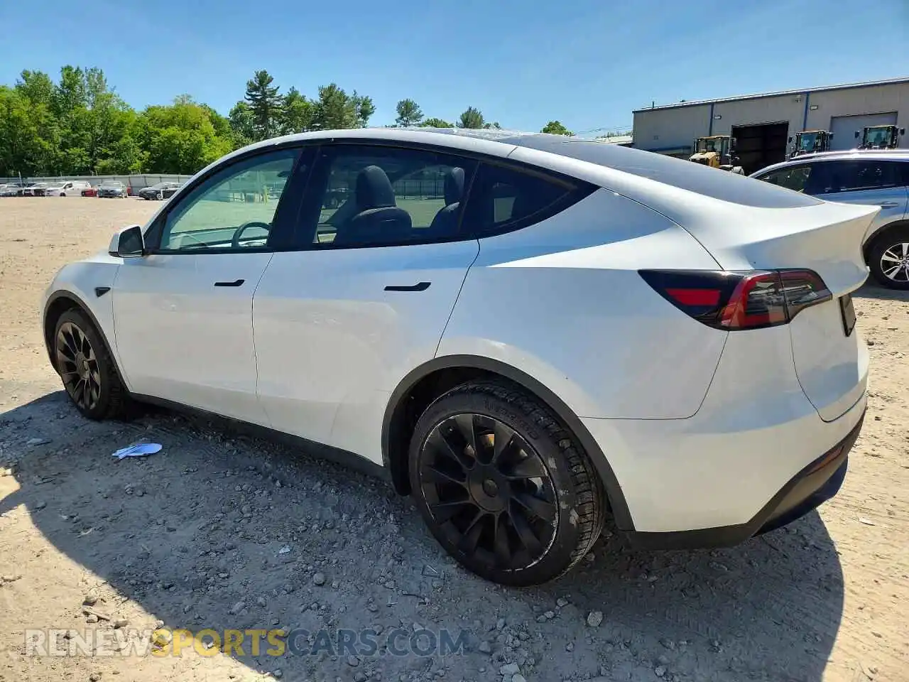 2 fotografías del automóvil dañado 7SAYGDEE8PA076510 TESLA MODEL Y 2023