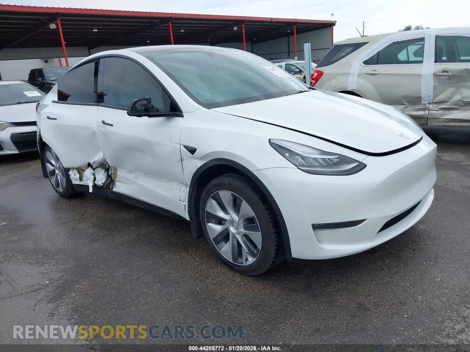 1 Photograph of a damaged car 7SAYGDEE8PA080072 TESLA MODEL Y 2023