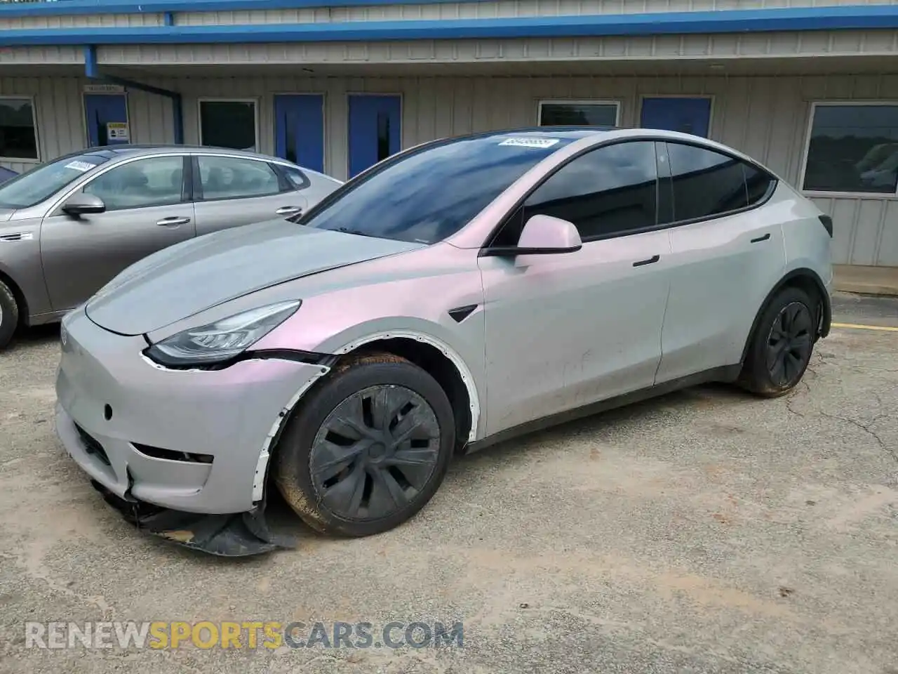 1 Photograph of a damaged car 7SAYGDEE8PA080783 TESLA MODEL Y 2023