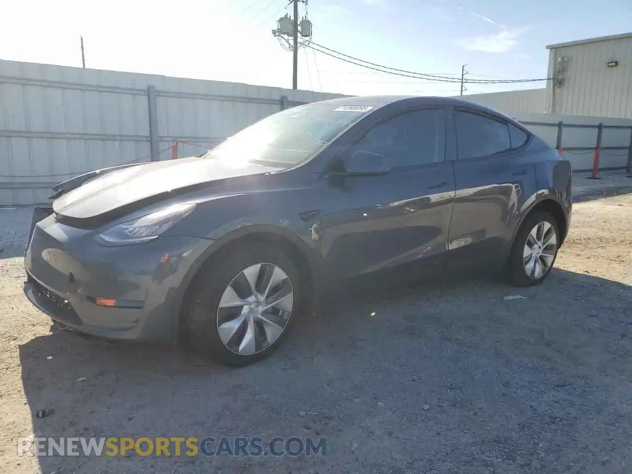 1 Photograph of a damaged car 7SAYGDEE8PA082498 TESLA MODEL Y 2023