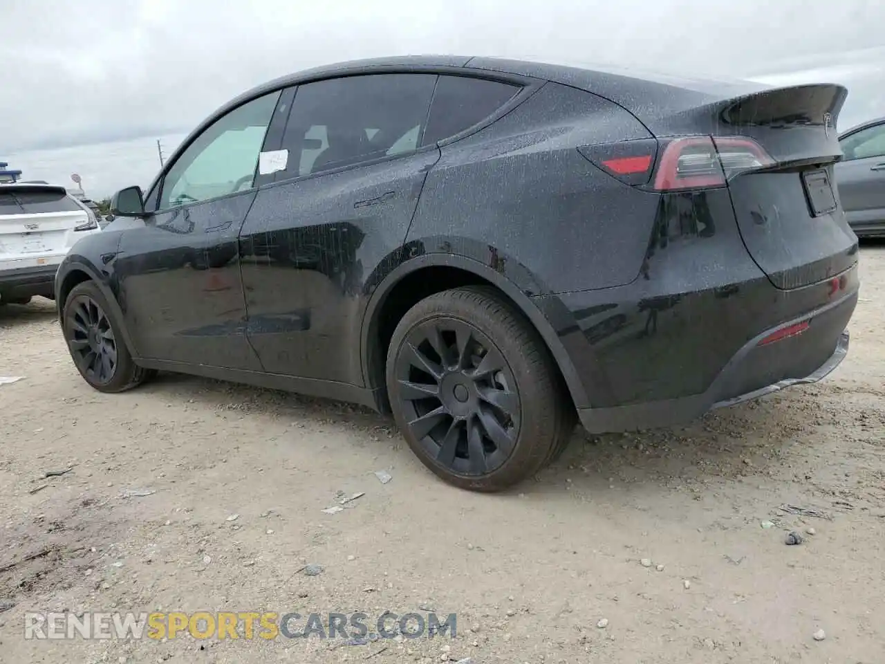 2 Фотография поврежденного автомобиля 7SAYGDEE8PA086812 TESLA MODEL Y 2023