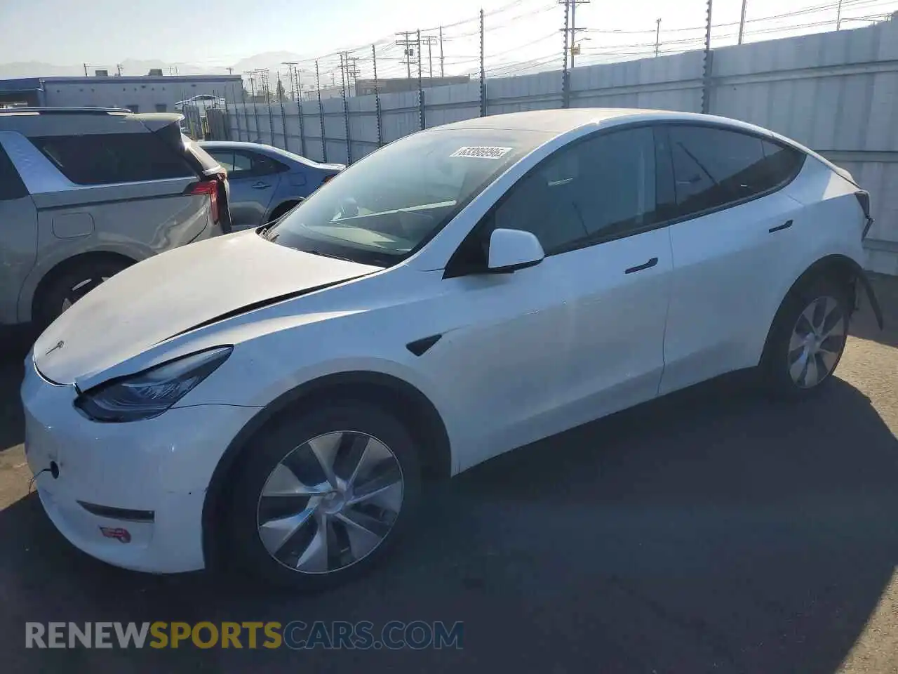 1 Photograph of a damaged car 7SAYGDEE8PA092660 TESLA MODEL Y 2023