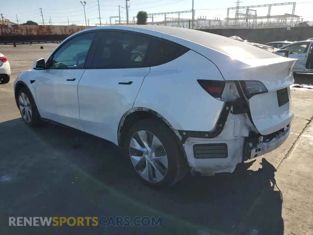 2 Photograph of a damaged car 7SAYGDEE8PA093209 TESLA MODEL Y 2023