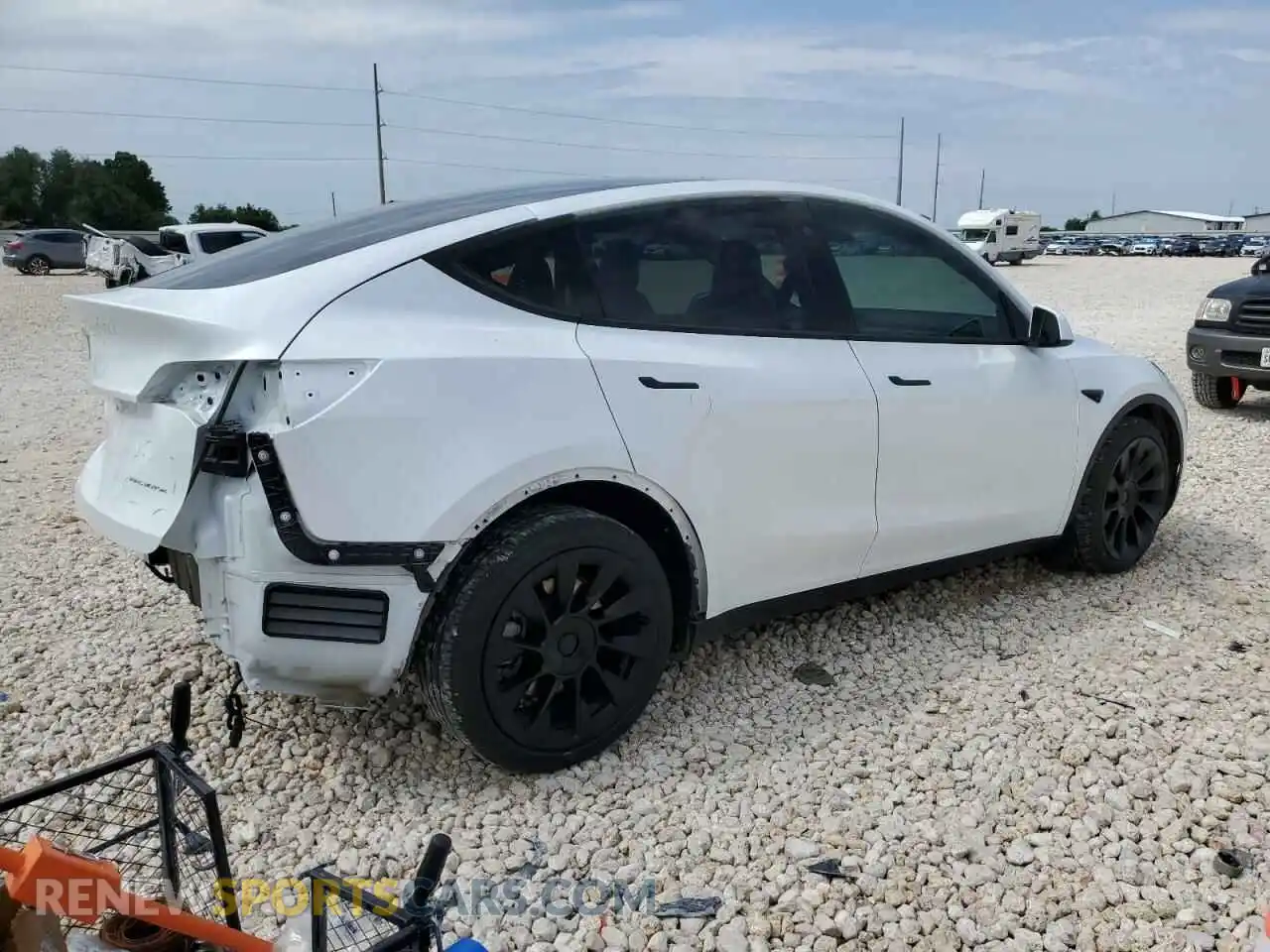 3 Photograph of a damaged car 7SAYGDEE8PA094120 TESLA MODEL Y 2023