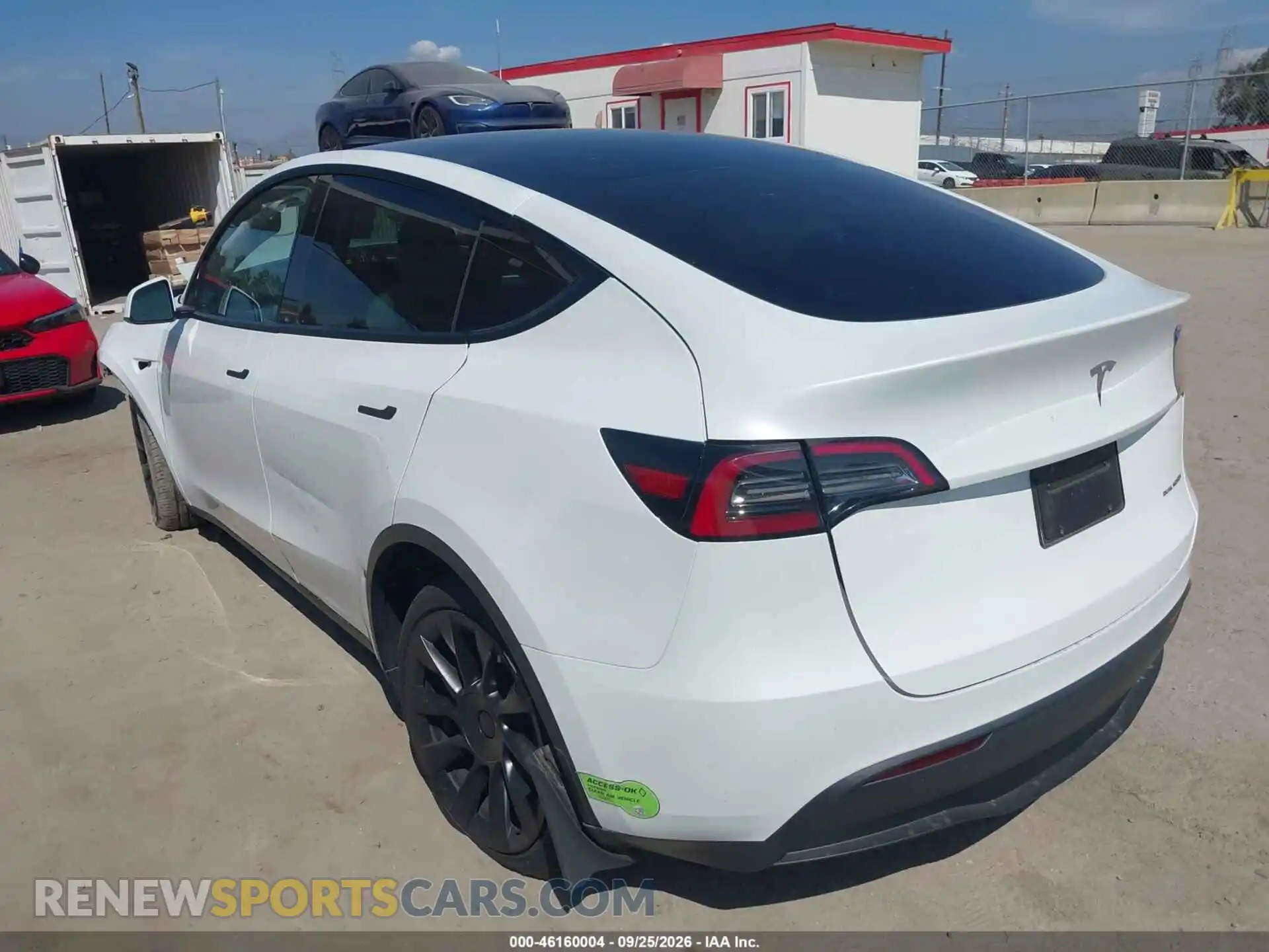 3 Photograph of a damaged car 7SAYGDEE8PA106055 TESLA MODEL Y 2023