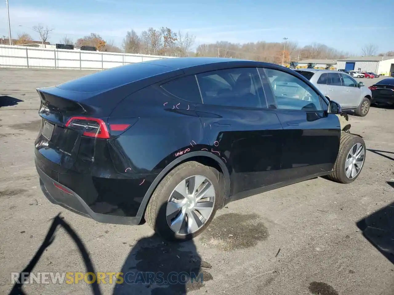 3 Photograph of a damaged car 7SAYGDEE8PA108582 TESLA MODEL Y 2023