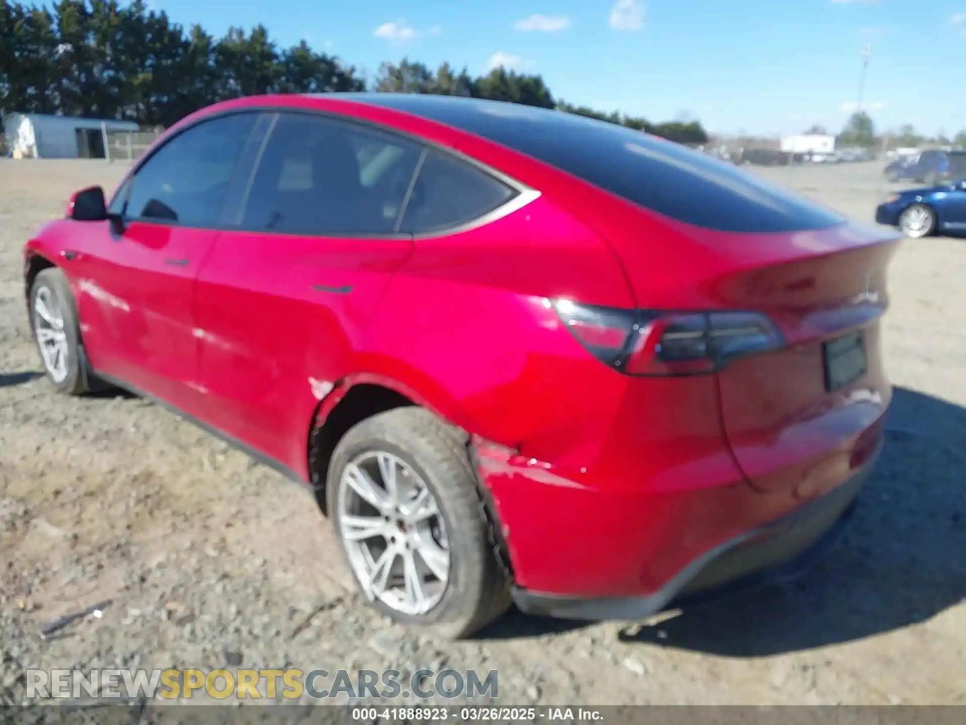 3 Photograph of a damaged car 7SAYGDEE8PA121218 TESLA MODEL Y 2023