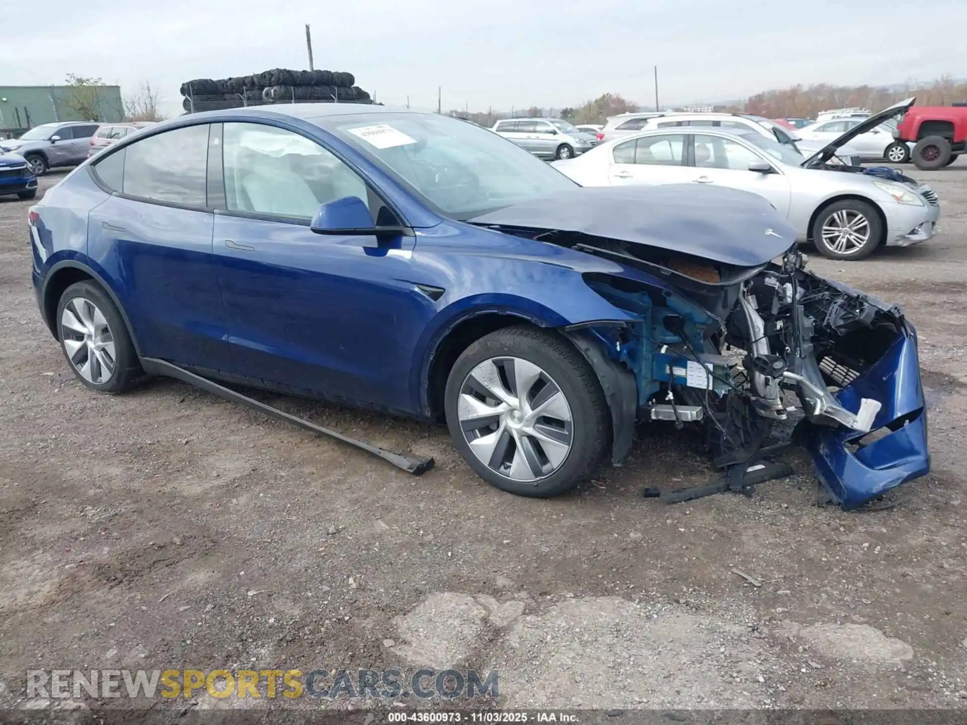 1 Photograph of a damaged car 7SAYGDEE8PA121641 TESLA MODEL Y 2023