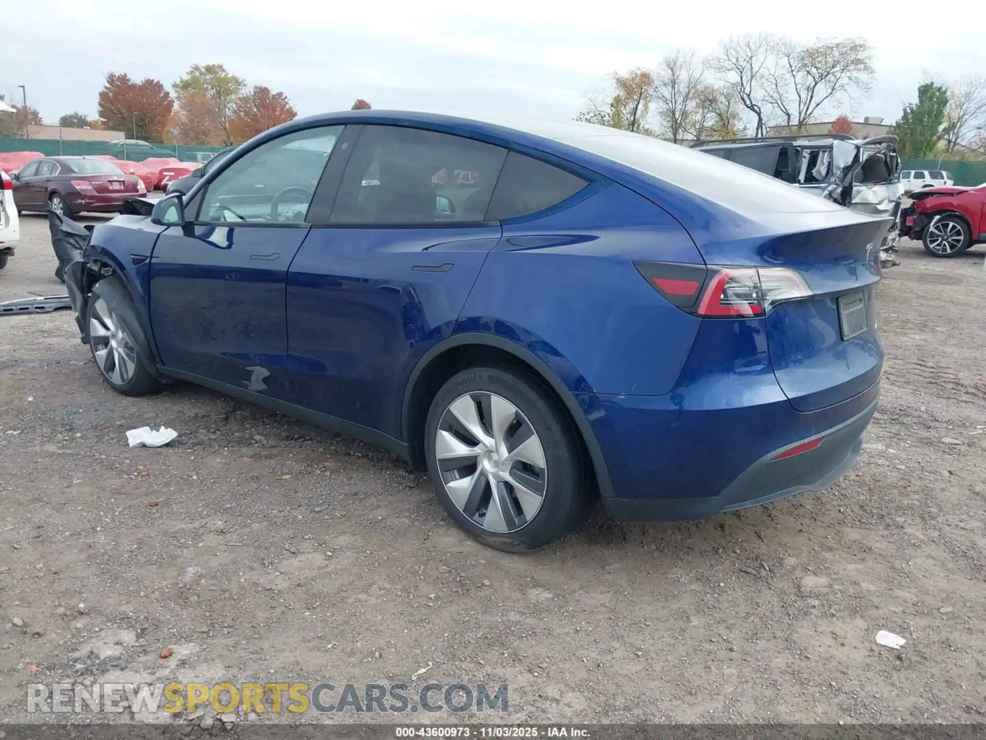 3 Photograph of a damaged car 7SAYGDEE8PA121641 TESLA MODEL Y 2023