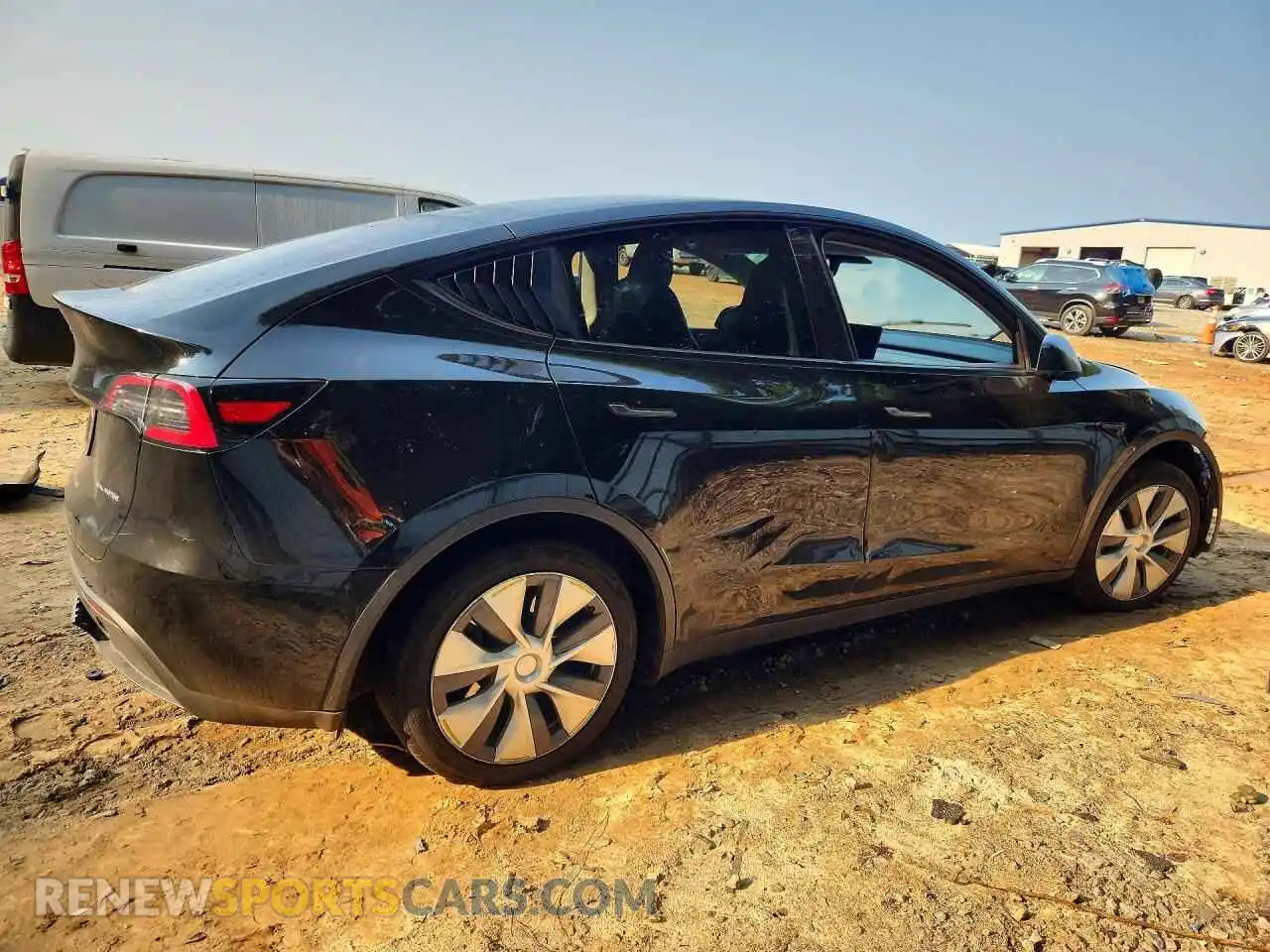 3 Photograph of a damaged car 7SAYGDEE8PA127844 TESLA MODEL Y 2023