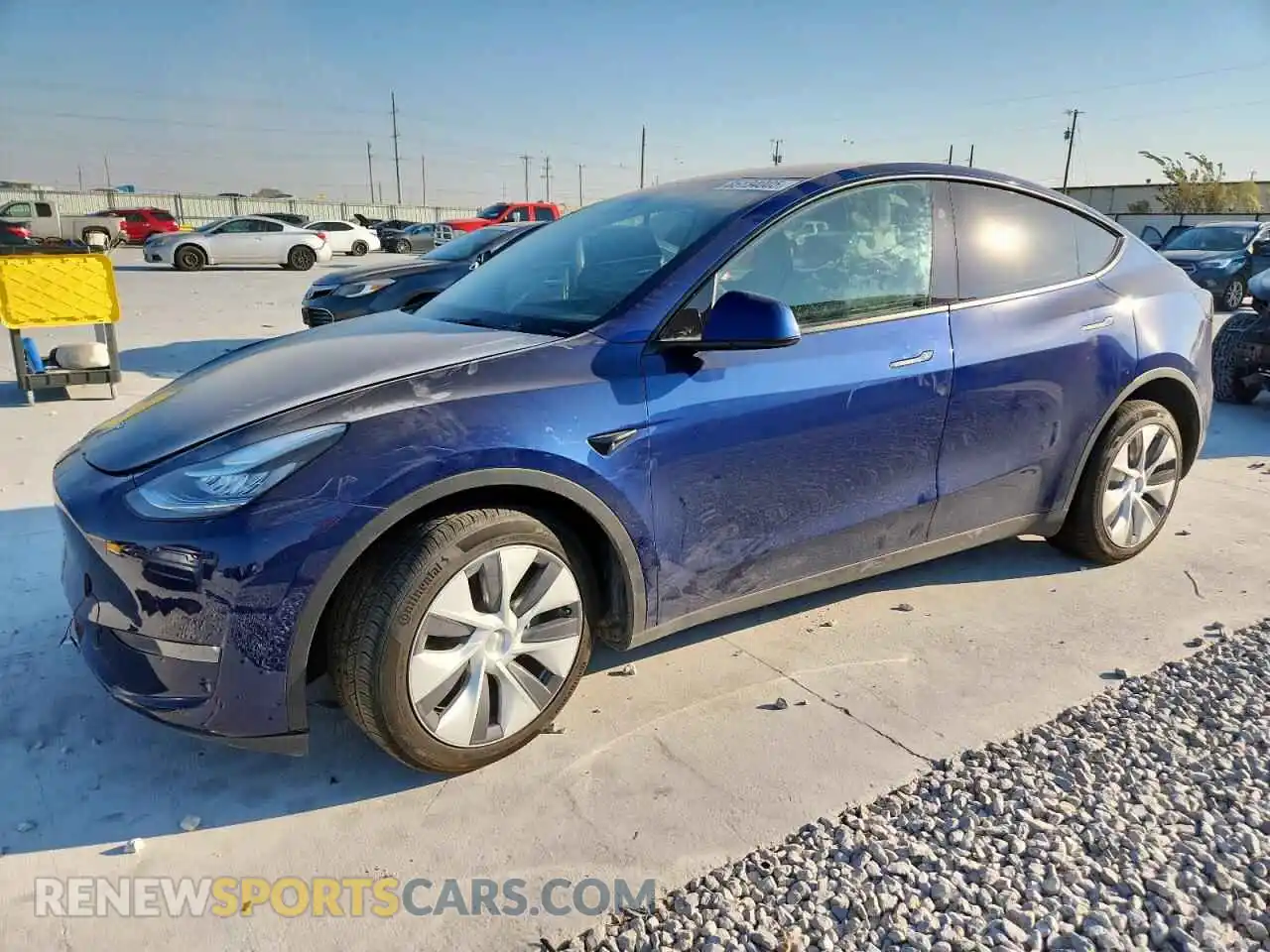 1 Фотография поврежденного автомобиля 7SAYGDEE8PA135328 TESLA MODEL Y 2023