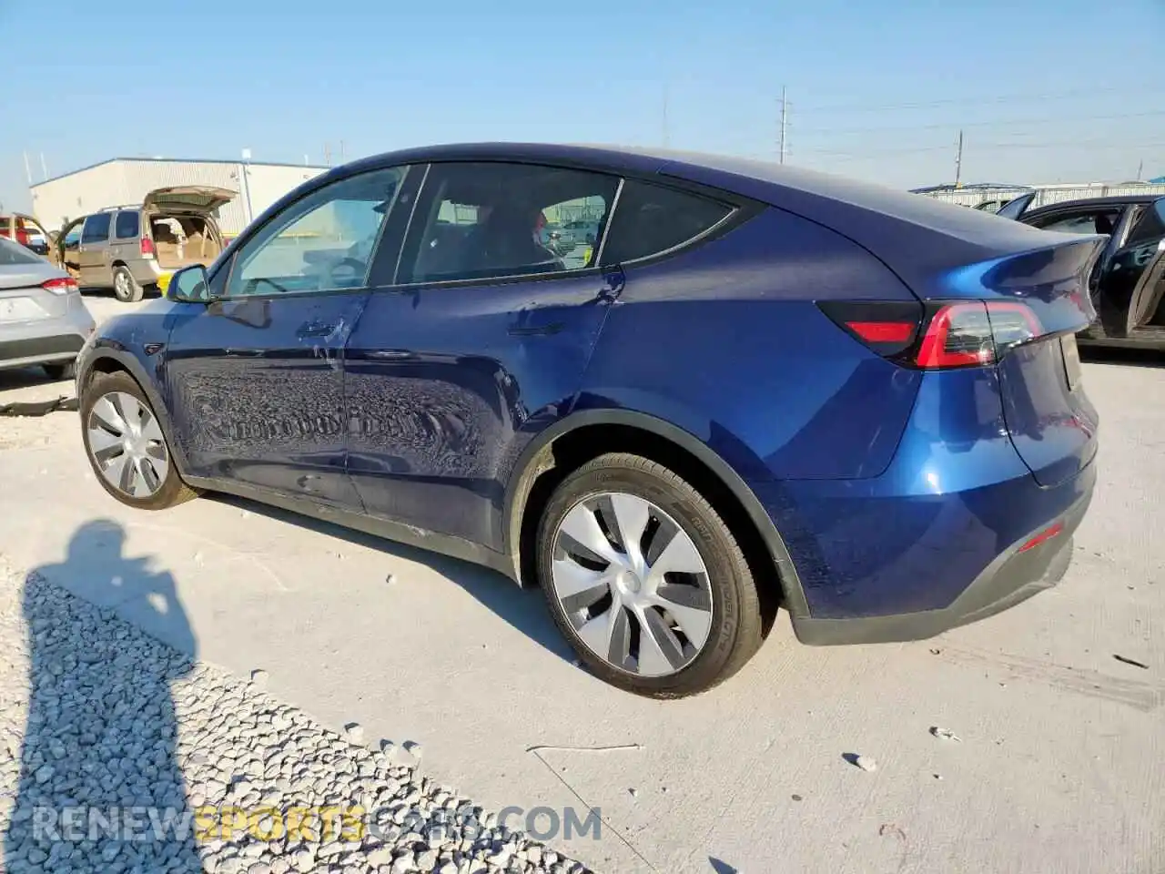2 Фотография поврежденного автомобиля 7SAYGDEE8PA135328 TESLA MODEL Y 2023