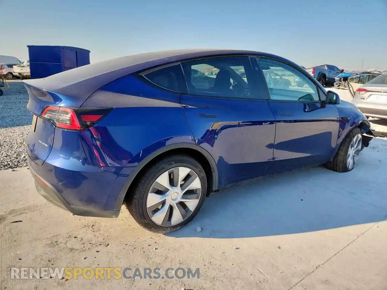 3 Фотография поврежденного автомобиля 7SAYGDEE8PA135328 TESLA MODEL Y 2023