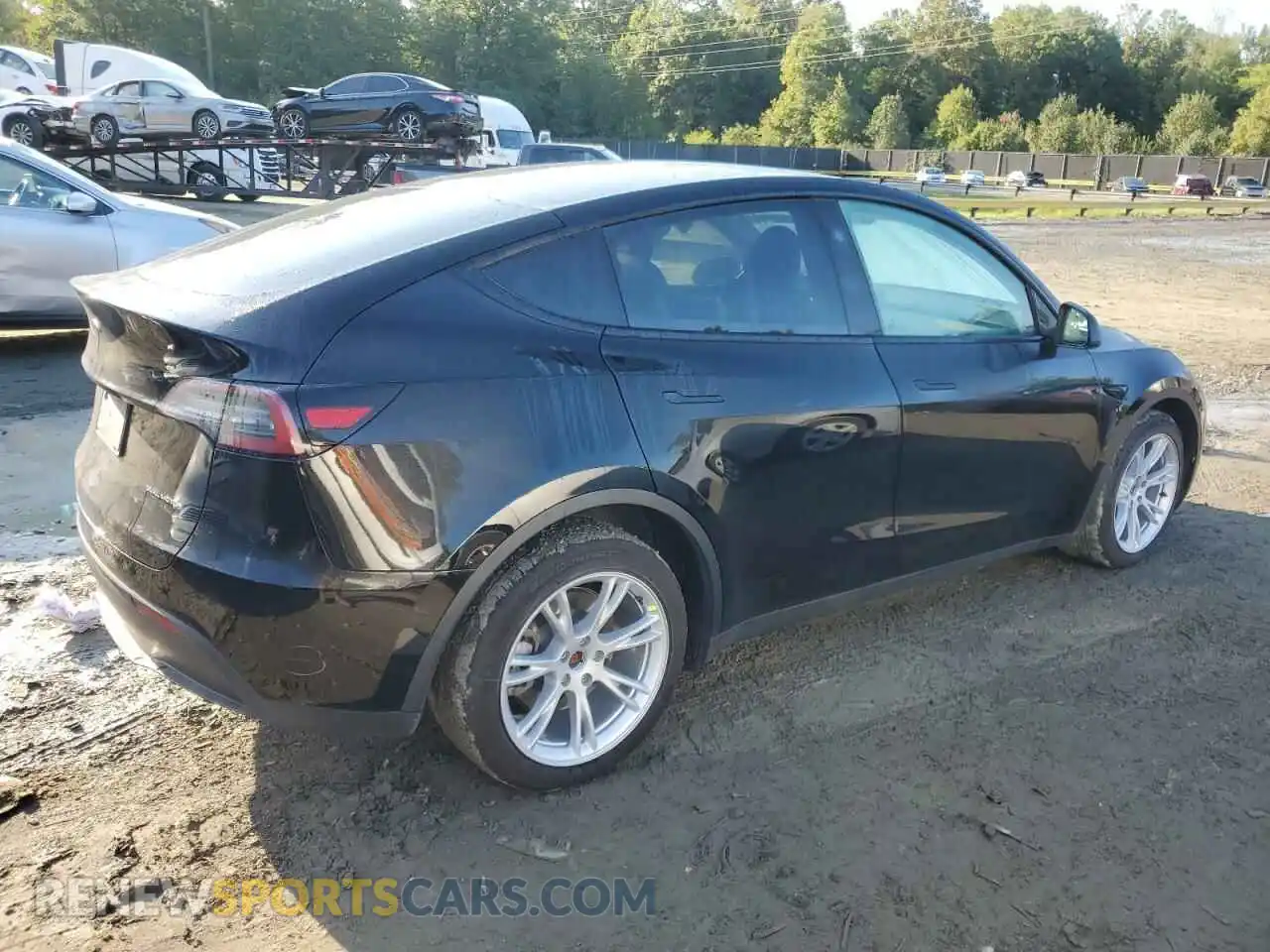 3 Photograph of a damaged car 7SAYGDEE8PA139296 TESLA MODEL Y 2023