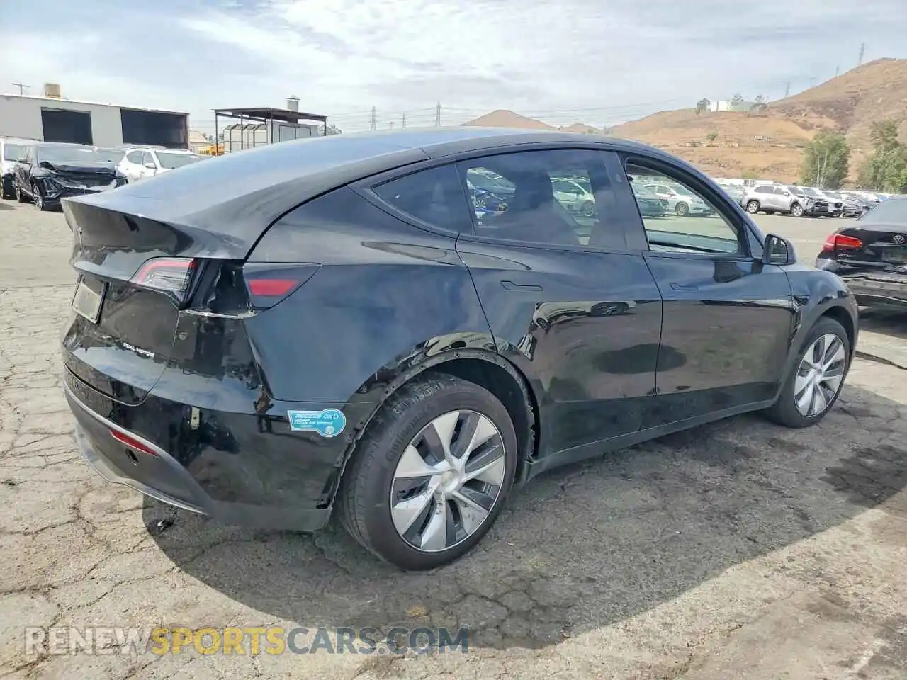 3 Photograph of a damaged car 7SAYGDEE8PA139346 TESLA MODEL Y 2023