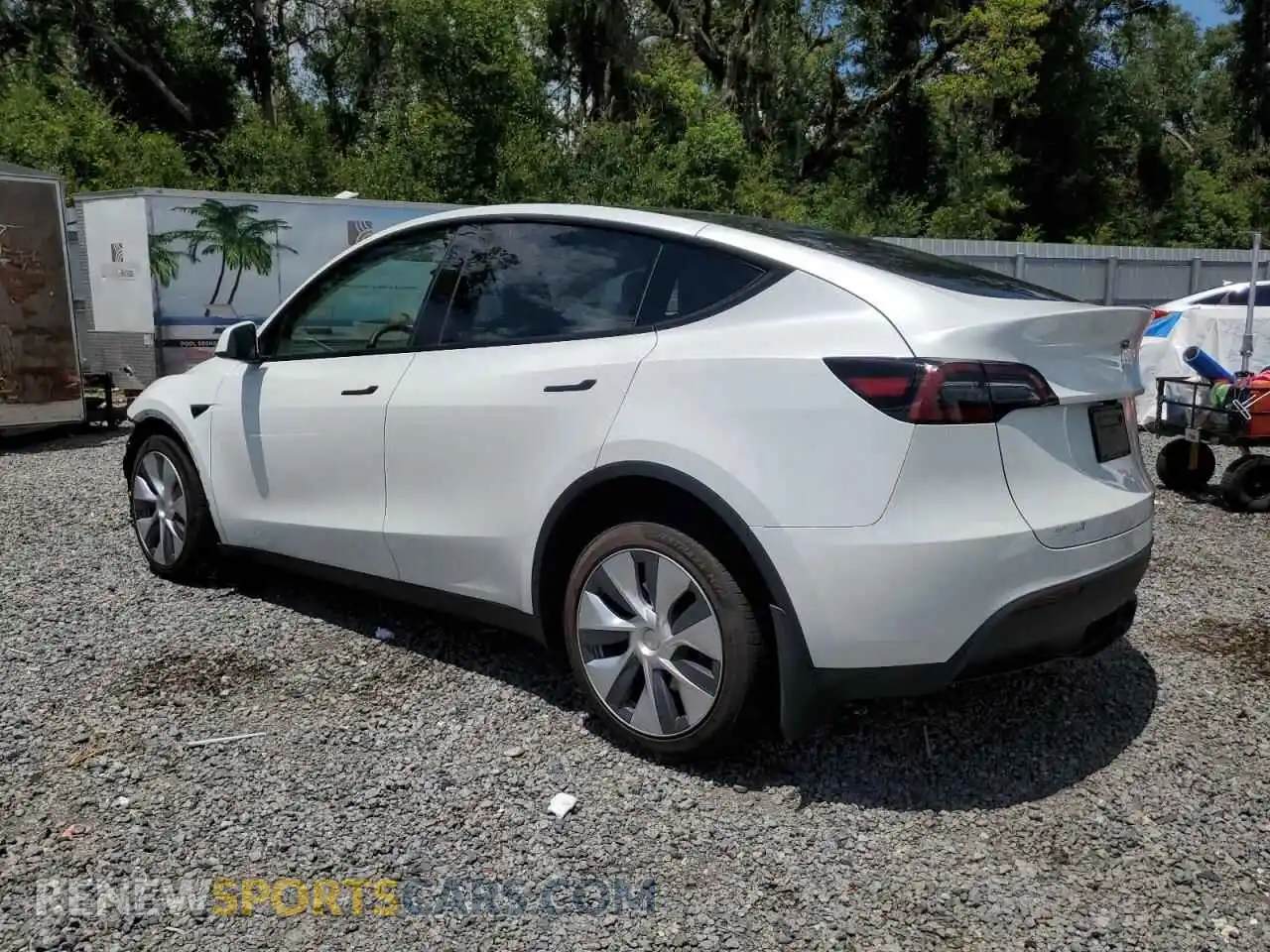2 Photograph of a damaged car 7SAYGDEE8PA147687 TESLA MODEL Y 2023