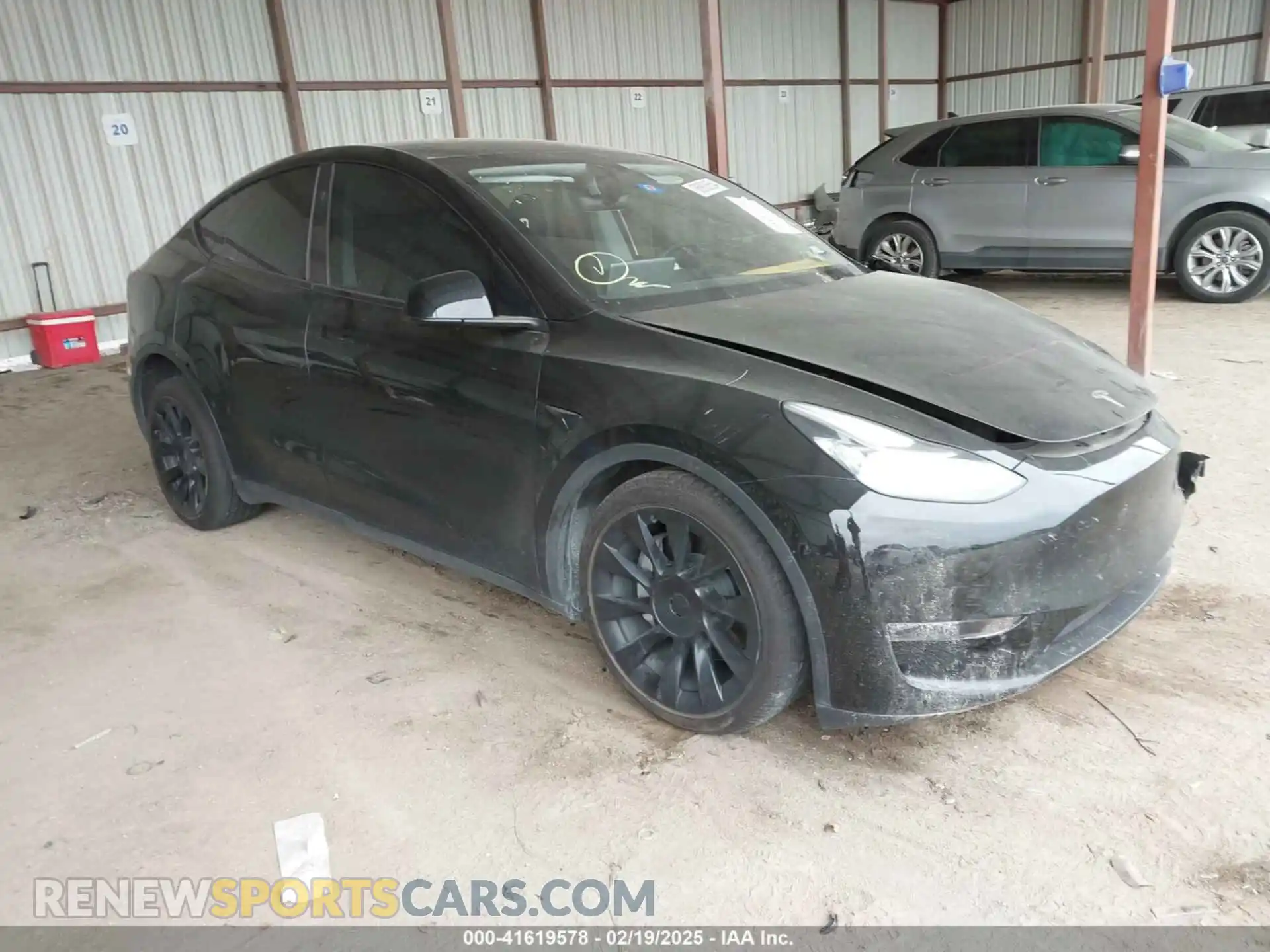 1 Photograph of a damaged car 7SAYGDEE8PA150900 TESLA MODEL Y 2023