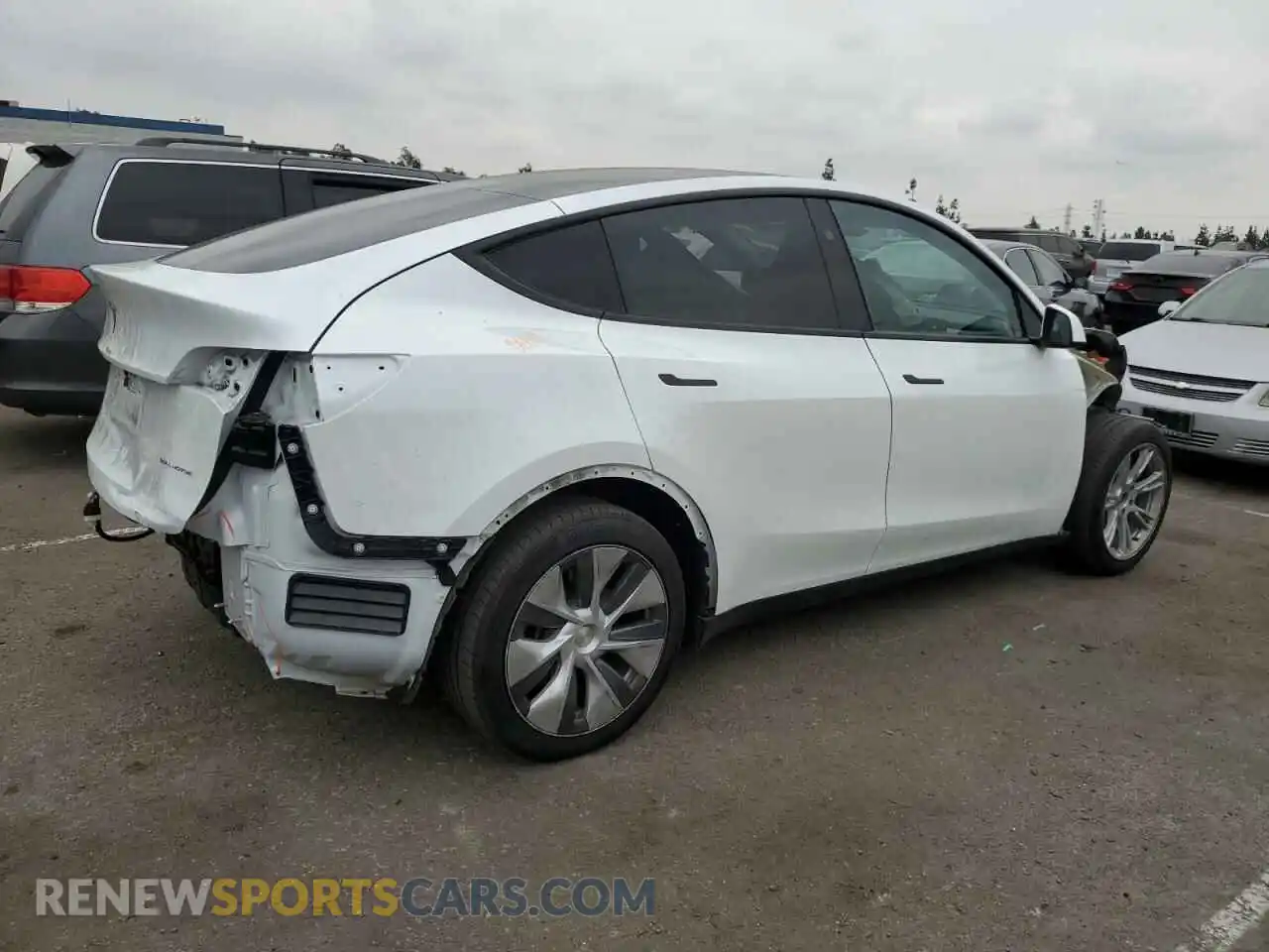 3 Photograph of a damaged car 7SAYGDEE8PA151450 TESLA MODEL Y 2023
