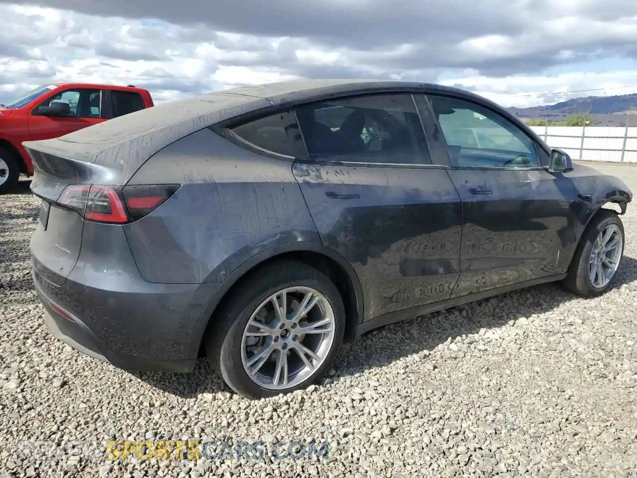 3 Photograph of a damaged car 7SAYGDEE8PA153084 TESLA MODEL Y 2023