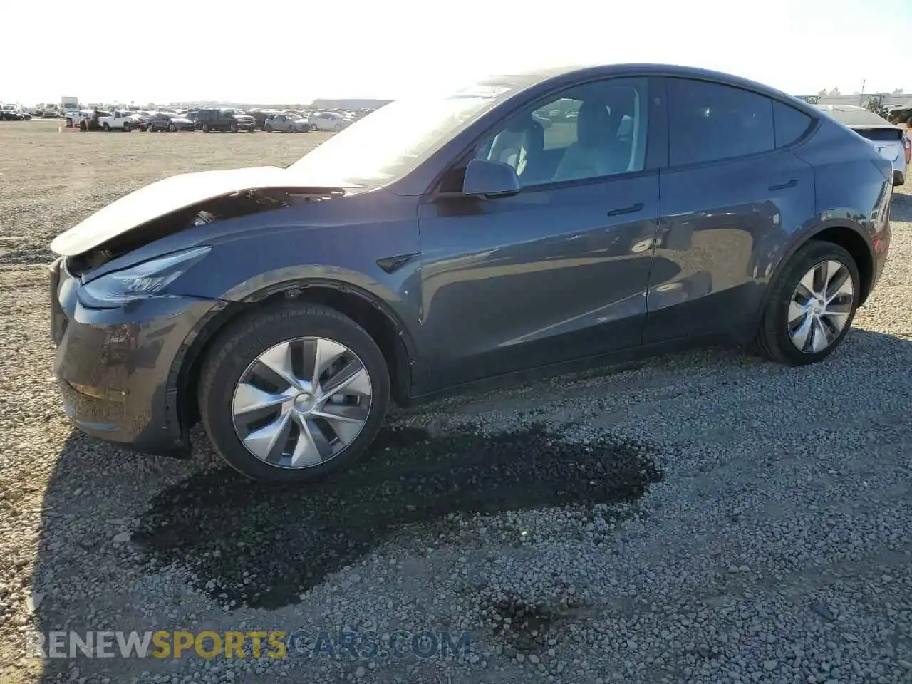 1 Photograph of a damaged car 7SAYGDEE8PA156230 TESLA MODEL Y 2023