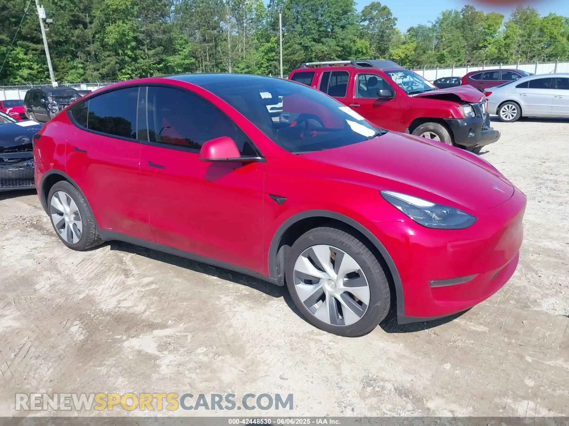 1 Photograph of a damaged car 7SAYGDEE8PA162061 TESLA MODEL Y 2023