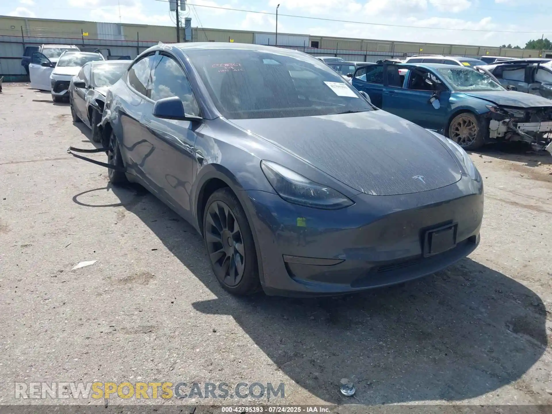 1 Photograph of a damaged car 7SAYGDEE8PA163534 TESLA MODEL Y 2023