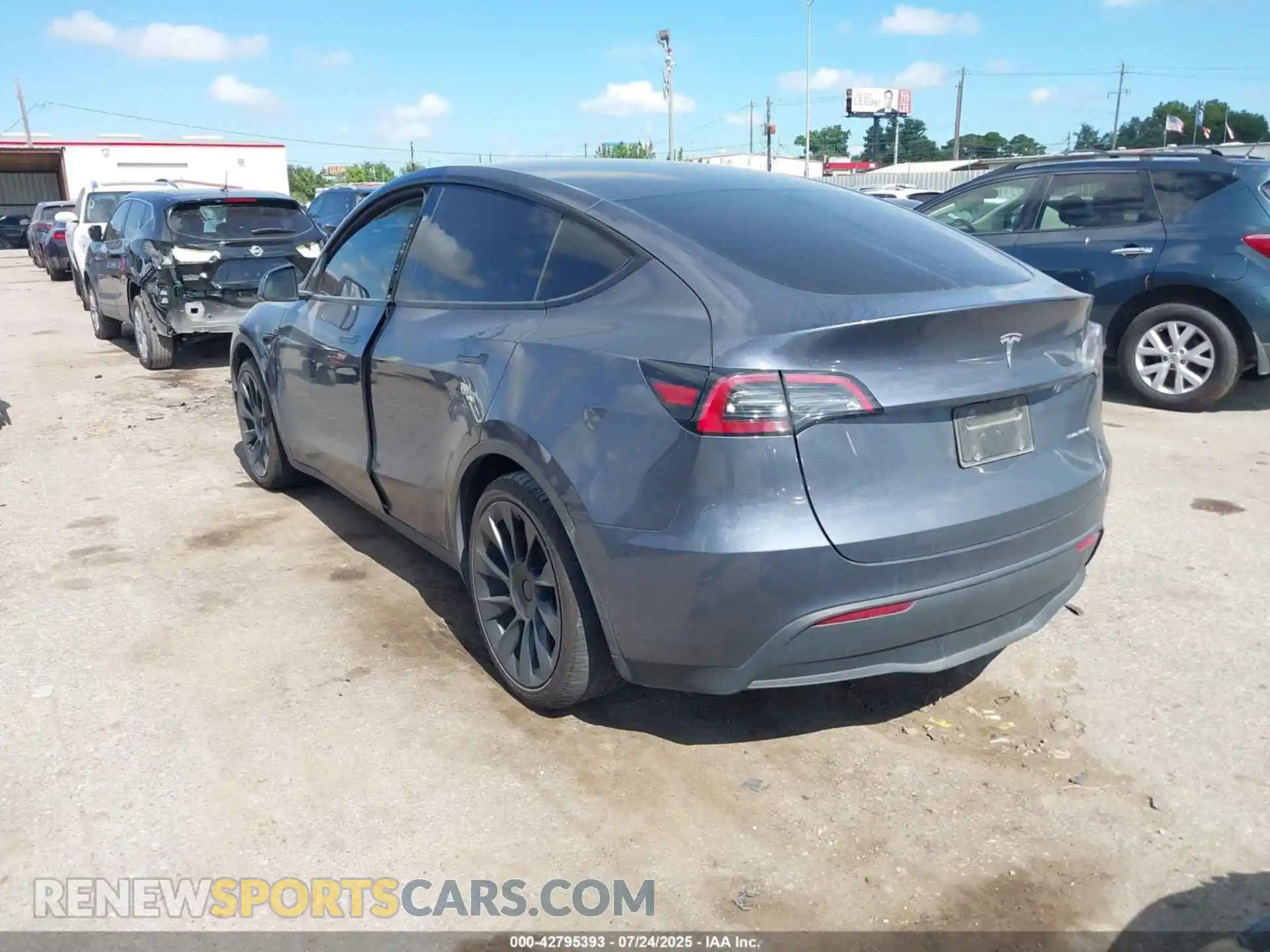 3 Photograph of a damaged car 7SAYGDEE8PA163534 TESLA MODEL Y 2023