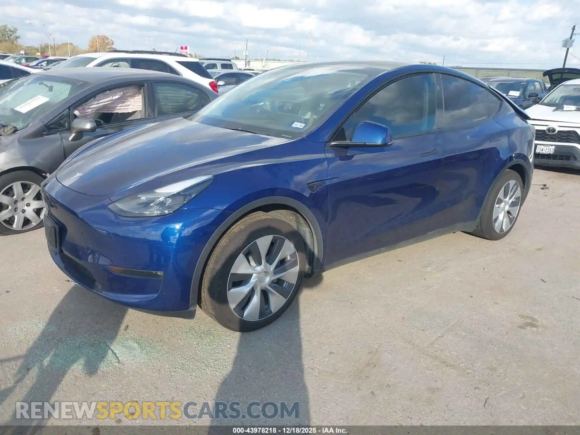 2 Фотография поврежденного автомобиля 7SAYGDEE8PA171567 TESLA MODEL Y 2023