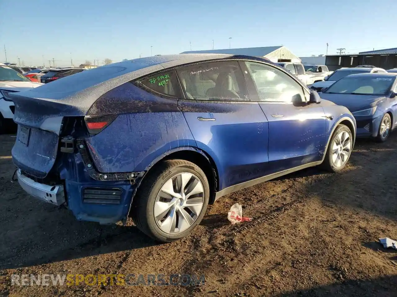 3 Photograph of a damaged car 7SAYGDEE8PA173271 TESLA MODEL Y 2023