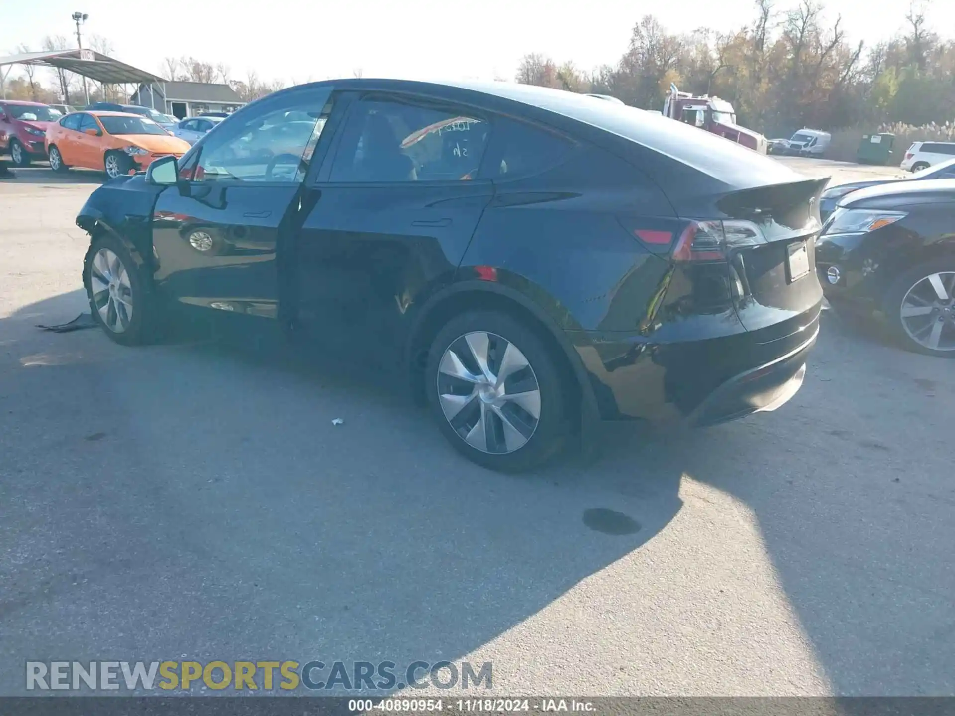 3 Photograph of a damaged car 7SAYGDEE8PA177580 TESLA MODEL Y 2023