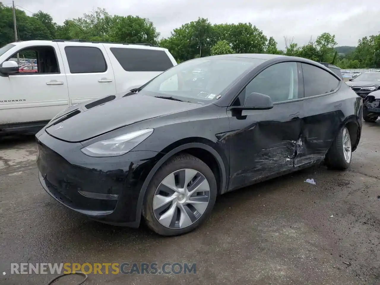 1 Photograph of a damaged car 7SAYGDEE8PA198896 TESLA MODEL Y 2023